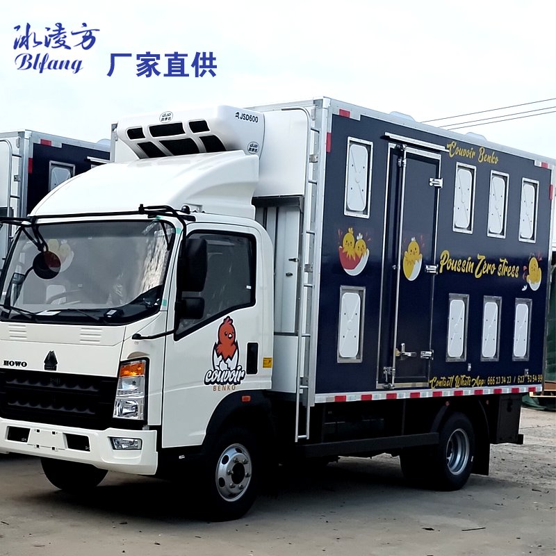 出口鸡苗车